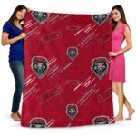 new mexico lobos fan spirit red blanket fashion forward