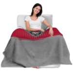new mexico lobos gradient dots red blanket latest model