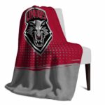 new mexico lobos gradient dots red blanket top rated