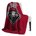 new mexico lobos grunge texture red blanket top rated