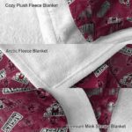 new mexico state aggies diehard fans crimson blanket premium grade