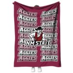 new mexico state aggies fan pride crimson blanket best selling