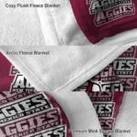 new mexico state aggies fan pride crimson blanket premium grade