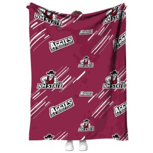 new mexico state aggies fan spirit crimson blanket best selling