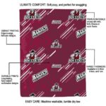 new mexico state aggies fan spirit crimson blanket new arrival