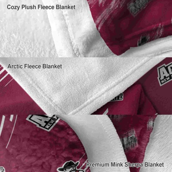 new mexico state aggies fan spirit crimson blanket premium grade