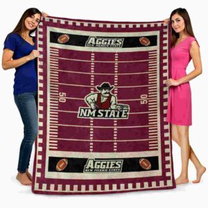 new mexico state aggies football field crimson blanket fashion forward