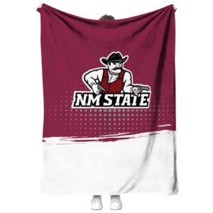 new mexico state aggies gradient dots crimson blanket best selling