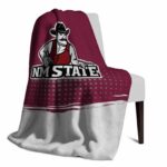 new mexico state aggies gradient dots crimson blanket top rated