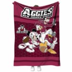 new mexico state aggies three musketeers crimson blanket best selling