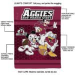 new mexico state aggies three musketeers crimson blanket best selling