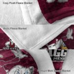 new mexico state aggies three musketeers crimson blanket best selling