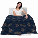 new orleans pelicans diehard fans navy blanket best selling