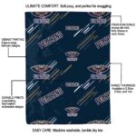 new orleans pelicans fan spirit navy blanket best selling