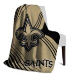 new orleans saints diagonal stripes gold blanket top rated