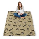new orleans saints diehard fans gold blanket high quality