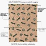 new orleans saints diehard fans gold blanket new arrival