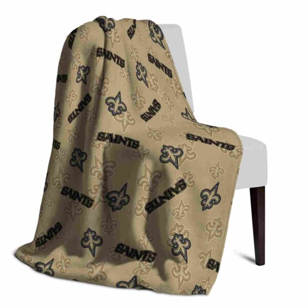 new orleans saints diehard fans gold blanket top rated