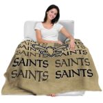 new orleans saints fan pride gold blanket latest model