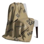 new orleans saints fan spirit gold blanket top rated
