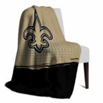 new orleans saints gradient dots gold blanket top rated