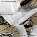 new orleans saints paint streaks gold white blanket best selling