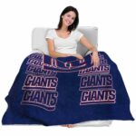 new york giants fan pride blue blanket latest model