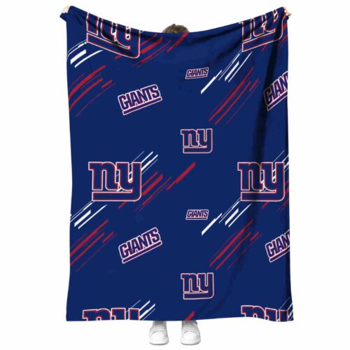 new york giants fan spirit blue blanket best selling