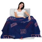new york giants fan spirit blue blanket latest model