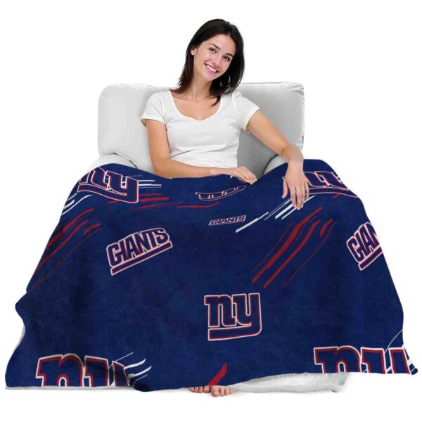 new york giants fan spirit blue blanket latest model