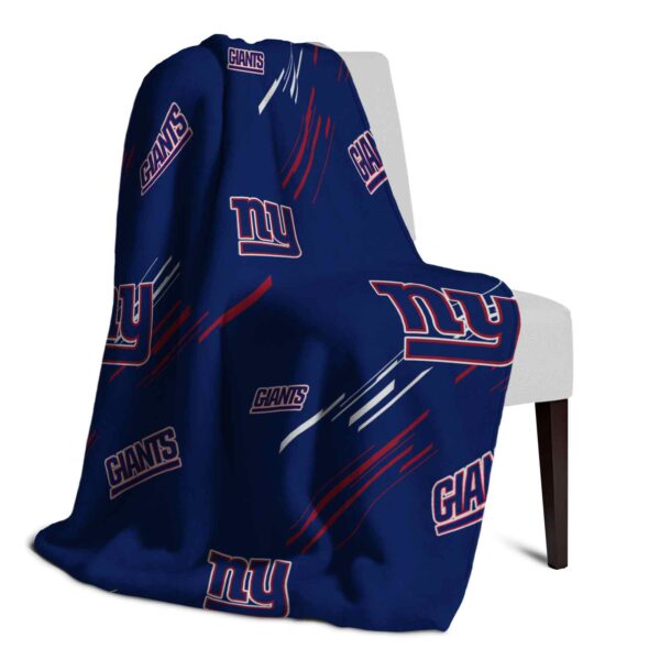 new york giants fan spirit blue blanket top rated
