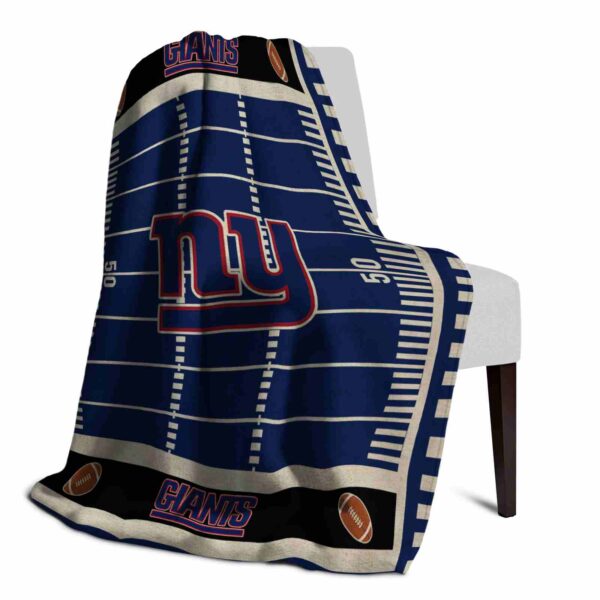 new york giants football field blue blanket top rated