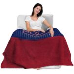 new york giants gradient dots blue blanket latest model