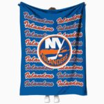 New York Islanders Fan Pride Blue Blanket 1 new york islanders fan pride blue blanket best selling