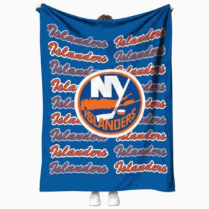 new york islanders fan pride blue blanket best selling