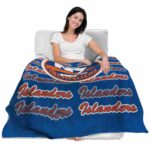 new york islanders fan pride blue blanket best selling