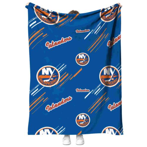 new york islanders fan spirit blue blanket best selling