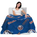 new york islanders fan spirit blue blanket best selling
