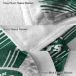 new york jets diagonal stripes green blanket best selling