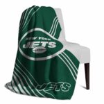 new york jets diagonal stripes green blanket best selling