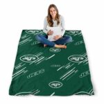 new york jets fan spirit green blanket high quality