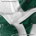 new york jets fan spirit green blanket premium grade