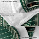 new york jets football field green blanket best selling