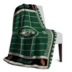 new york jets football field green blanket best selling