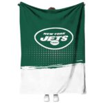 new york jets gradient dots green blanket best selling