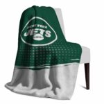 new york jets gradient dots green blanket top rated
