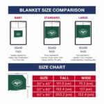 new york jets gradient dots green blanket trendy