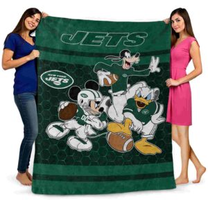 new york jets three musketeers green blanket fashion forward