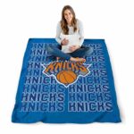 new york knicks fan pride blue blanket high quality