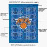 new york knicks fan pride blue blanket new arrival